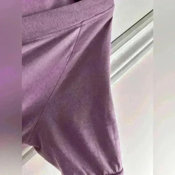 Dynamite Short  Sleeve Mauve Shirt - Picture 3 of 4